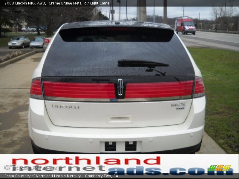 Creme Brulee Metallic / Light Camel 2008 Lincoln MKX AWD