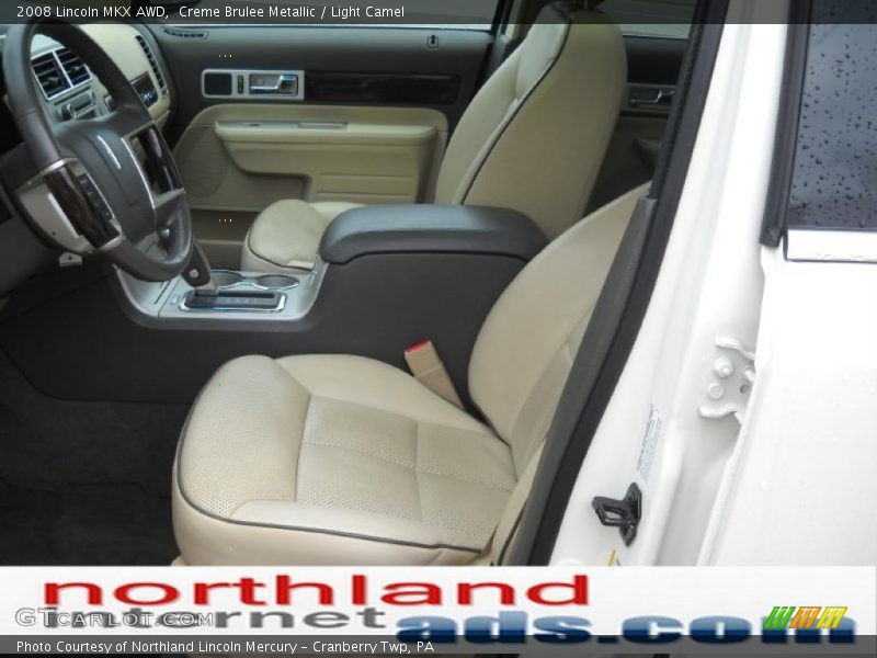 Creme Brulee Metallic / Light Camel 2008 Lincoln MKX AWD