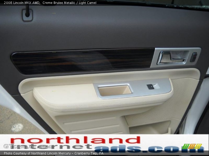 Creme Brulee Metallic / Light Camel 2008 Lincoln MKX AWD
