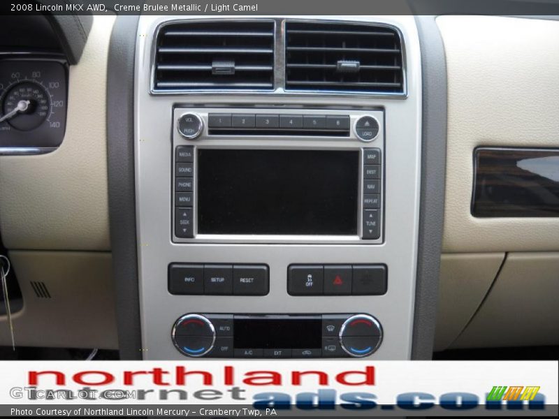 Creme Brulee Metallic / Light Camel 2008 Lincoln MKX AWD