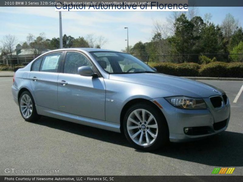 Blue Water Metallic / Oyster/Black Dakota Leather 2010 BMW 3 Series 328i Sedan