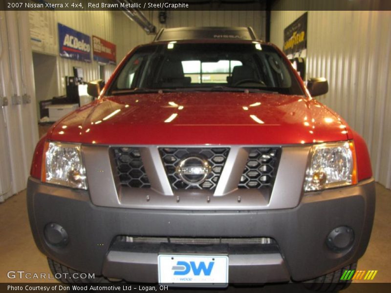 Red Brawn Metallic / Steel/Graphite 2007 Nissan Xterra X 4x4