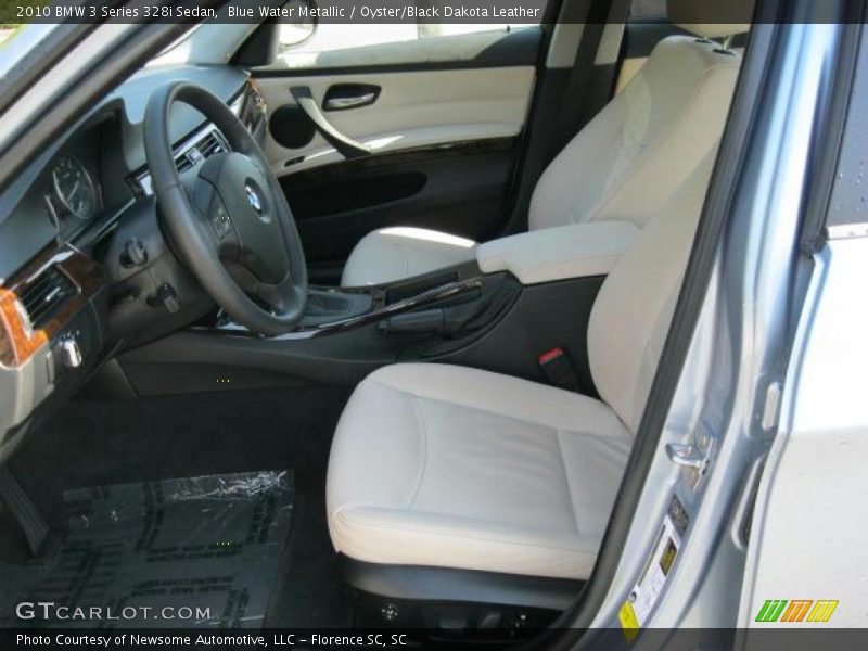  2010 3 Series 328i Sedan Oyster/Black Dakota Leather Interior
