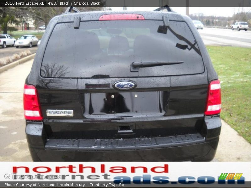 Black / Charcoal Black 2010 Ford Escape XLT 4WD