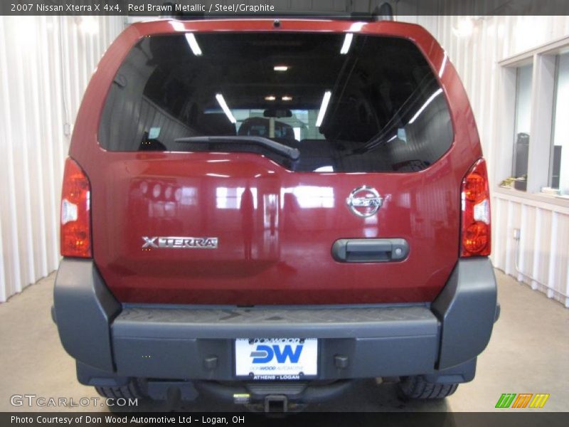 Red Brawn Metallic / Steel/Graphite 2007 Nissan Xterra X 4x4