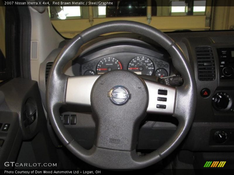 Red Brawn Metallic / Steel/Graphite 2007 Nissan Xterra X 4x4