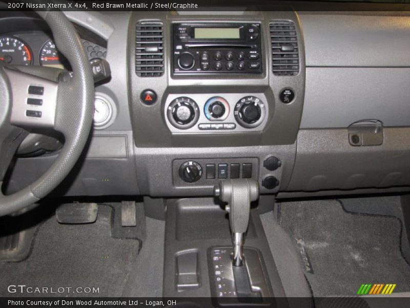 Red Brawn Metallic / Steel/Graphite 2007 Nissan Xterra X 4x4