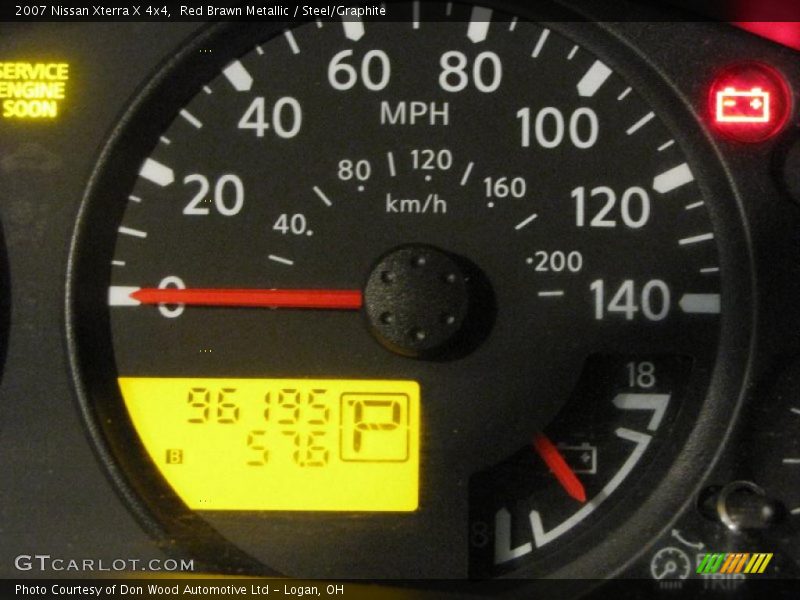 Red Brawn Metallic / Steel/Graphite 2007 Nissan Xterra X 4x4