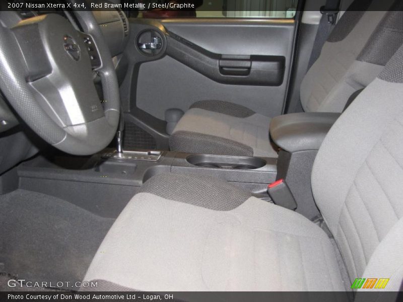 Red Brawn Metallic / Steel/Graphite 2007 Nissan Xterra X 4x4