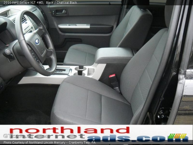 Black / Charcoal Black 2010 Ford Escape XLT 4WD