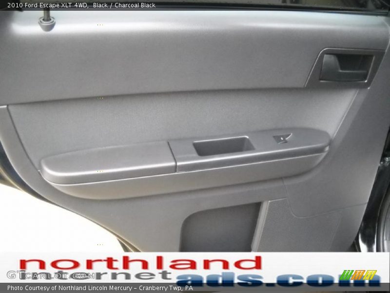 Black / Charcoal Black 2010 Ford Escape XLT 4WD