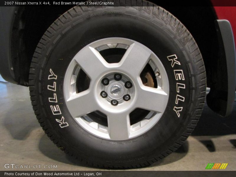 Red Brawn Metallic / Steel/Graphite 2007 Nissan Xterra X 4x4
