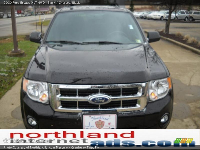 Black / Charcoal Black 2010 Ford Escape XLT 4WD