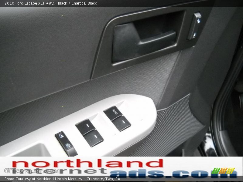 Black / Charcoal Black 2010 Ford Escape XLT 4WD