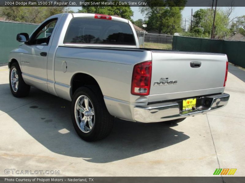 Bright Silver Metallic / Dark Slate Gray 2004 Dodge Ram 1500 ST Regular Cab