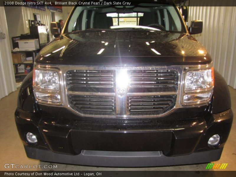 Brilliant Black Crystal Pearl / Dark Slate Gray 2008 Dodge Nitro SXT 4x4