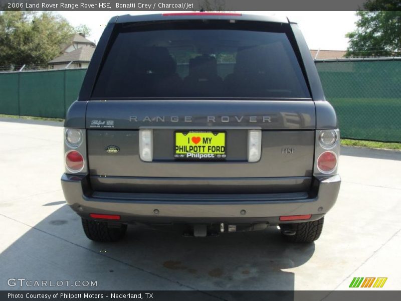 Bonatti Grey / Charcoal/Jet 2006 Land Rover Range Rover HSE