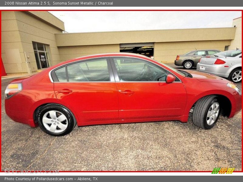 Sonoma Sunset Metallic / Charcoal 2008 Nissan Altima 2.5 S