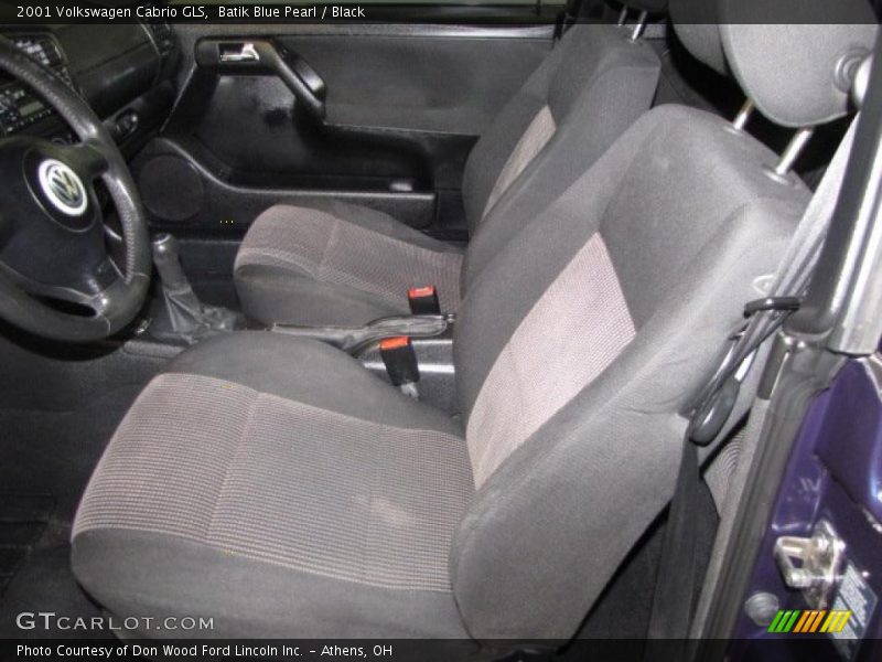Batik Blue Pearl / Black 2001 Volkswagen Cabrio GLS