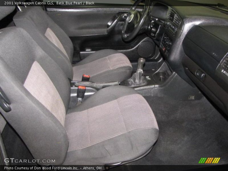 Batik Blue Pearl / Black 2001 Volkswagen Cabrio GLS