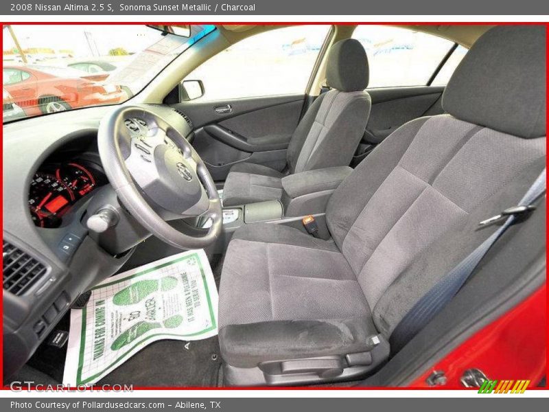 Sonoma Sunset Metallic / Charcoal 2008 Nissan Altima 2.5 S