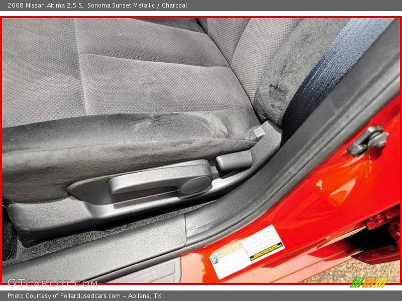 Sonoma Sunset Metallic / Charcoal 2008 Nissan Altima 2.5 S