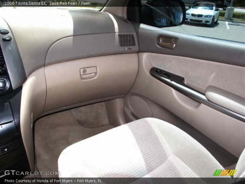 Salsa Red Pearl / Fawn 2008 Toyota Sienna CE