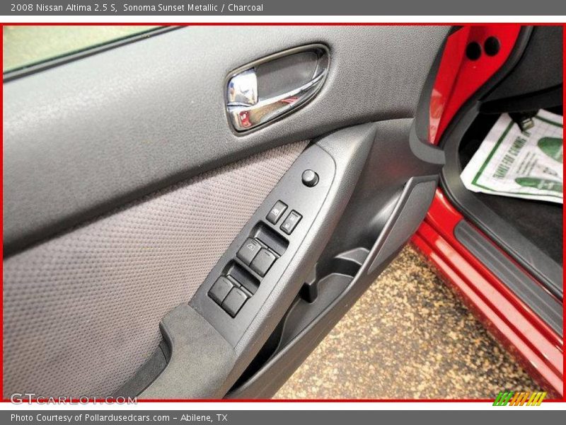Sonoma Sunset Metallic / Charcoal 2008 Nissan Altima 2.5 S