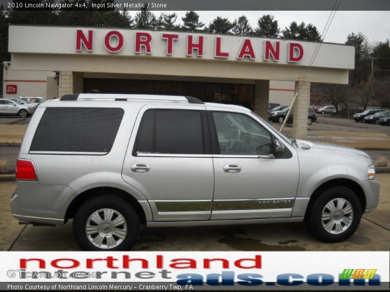 Ingot Silver Metallic / Stone 2010 Lincoln Navigator 4x4