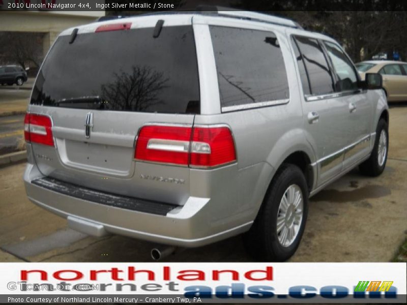 Ingot Silver Metallic / Stone 2010 Lincoln Navigator 4x4