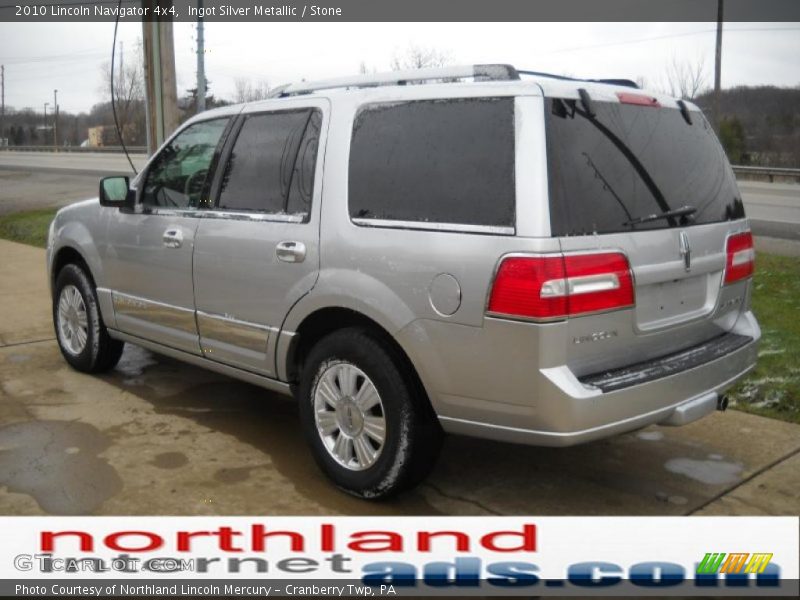 Ingot Silver Metallic / Stone 2010 Lincoln Navigator 4x4