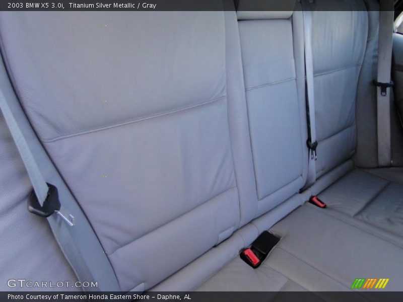 Titanium Silver Metallic / Gray 2003 BMW X5 3.0i