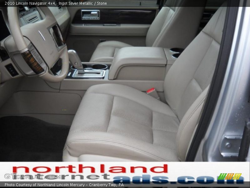Ingot Silver Metallic / Stone 2010 Lincoln Navigator 4x4