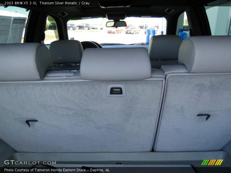 Titanium Silver Metallic / Gray 2003 BMW X5 3.0i