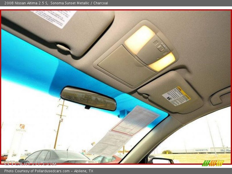 Sonoma Sunset Metallic / Charcoal 2008 Nissan Altima 2.5 S