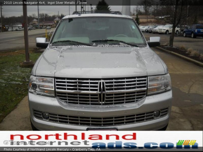 Ingot Silver Metallic / Stone 2010 Lincoln Navigator 4x4