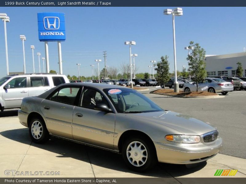 Light Sandrift Metallic / Taupe 1999 Buick Century Custom