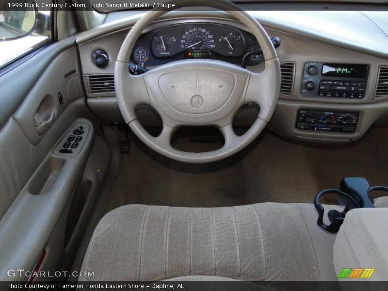 Light Sandrift Metallic / Taupe 1999 Buick Century Custom