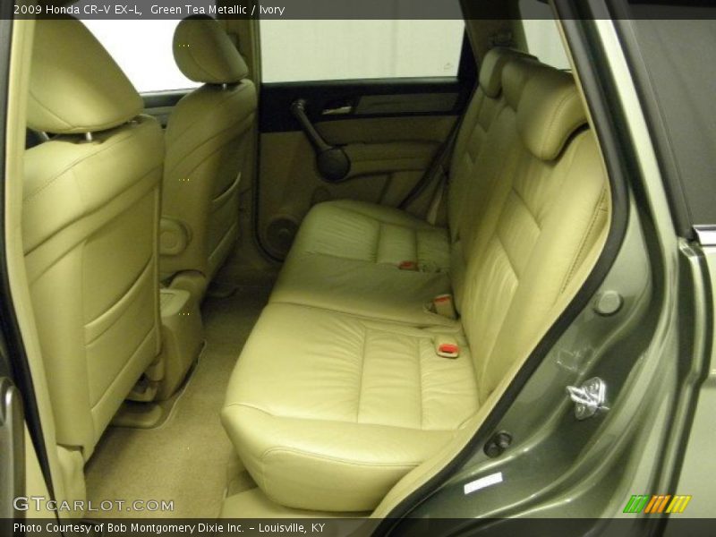Green Tea Metallic / Ivory 2009 Honda CR-V EX-L