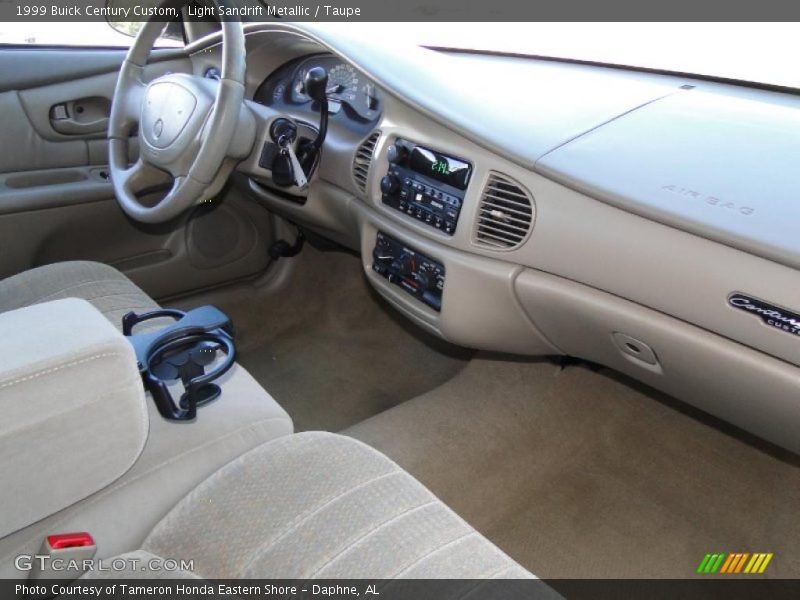 Light Sandrift Metallic / Taupe 1999 Buick Century Custom