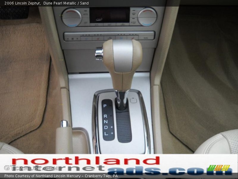 Dune Pearl Metallic / Sand 2006 Lincoln Zephyr