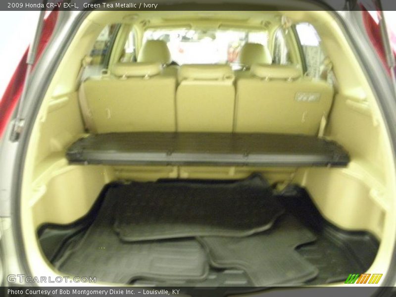 Green Tea Metallic / Ivory 2009 Honda CR-V EX-L
