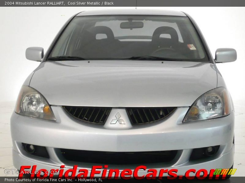 Cool Silver Metallic / Black 2004 Mitsubishi Lancer RALLIART