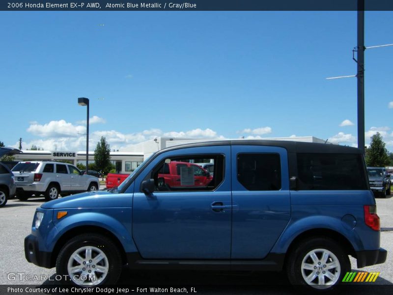 Atomic Blue Metallic / Gray/Blue 2006 Honda Element EX-P AWD