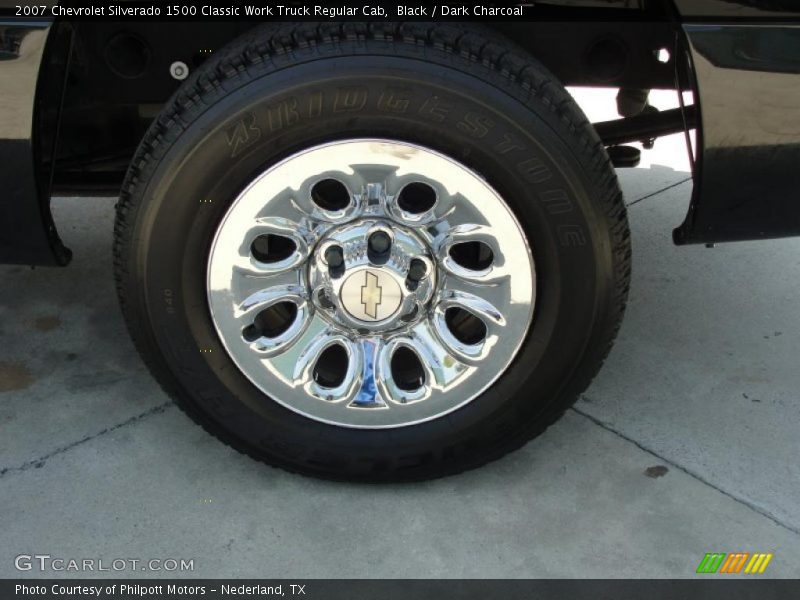  2007 Silverado 1500 Classic Work Truck Regular Cab Wheel