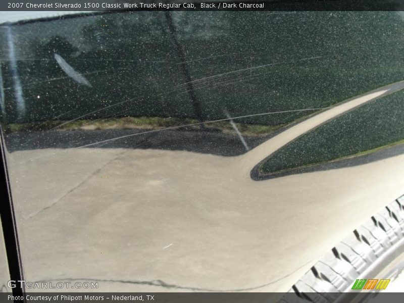 Black / Dark Charcoal 2007 Chevrolet Silverado 1500 Classic Work Truck Regular Cab