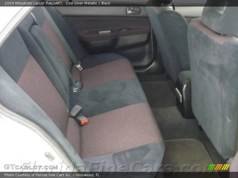 Cool Silver Metallic / Black 2004 Mitsubishi Lancer RALLIART