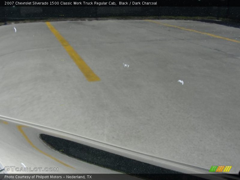 Black / Dark Charcoal 2007 Chevrolet Silverado 1500 Classic Work Truck Regular Cab