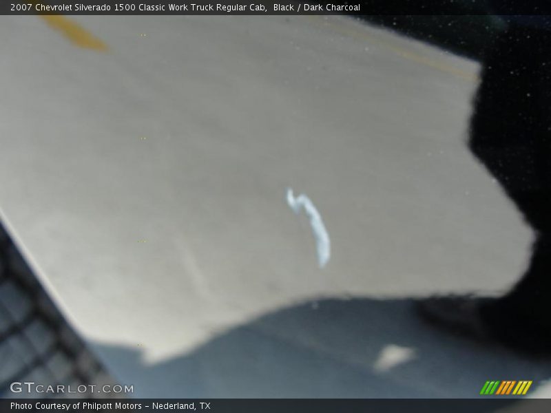 Black / Dark Charcoal 2007 Chevrolet Silverado 1500 Classic Work Truck Regular Cab