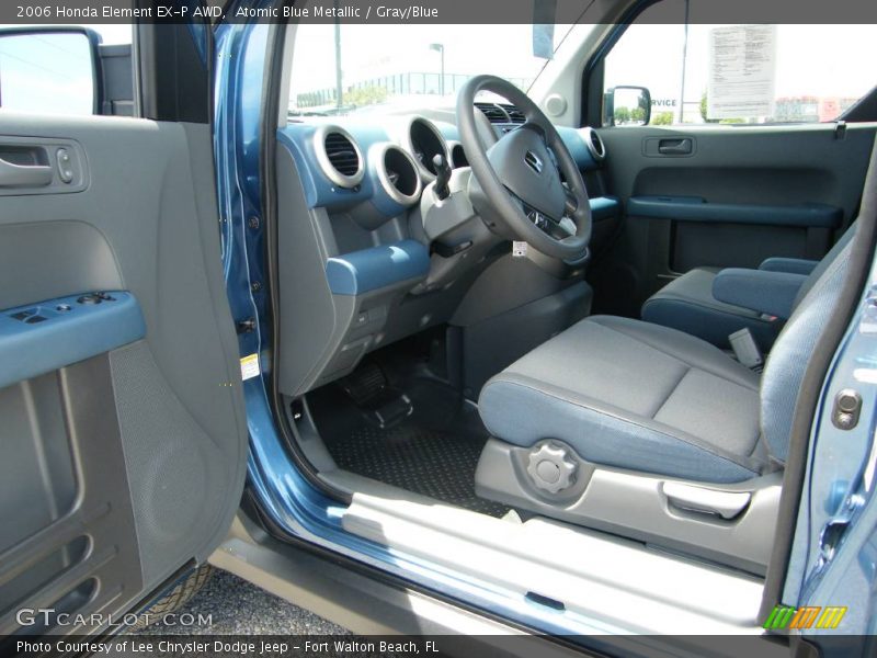 Atomic Blue Metallic / Gray/Blue 2006 Honda Element EX-P AWD